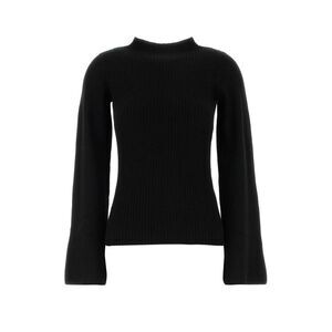 Le Kasha Women Black Cashmere Utah Sweater